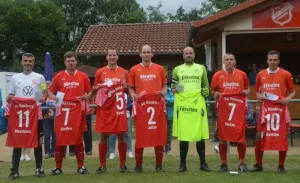 Abschiedsspiel für mehrere Spieler aus der Gruppenliga-Aufstiegself von 2008