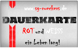 Dauerkarte SG Rückers für die Saison 2017/2018