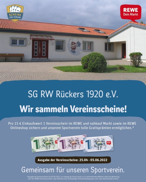 REWE Aktion „Scheine für Vereine“  beendet