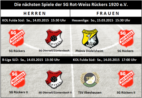 Vorschau: Oberzell/Züntersbach kommt nach Rückers