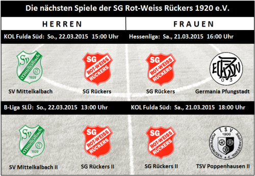 Vorschau: Derbys in Mittelkalbach, Frauen vor Pflichtaufgabe