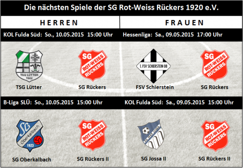 Vorschau: Herren in Oberkalbach und Lütter zu Gast