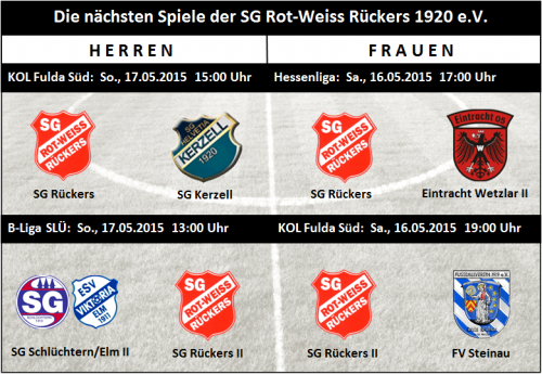Vorschau: SG Kerzell zu Gast in Rückers