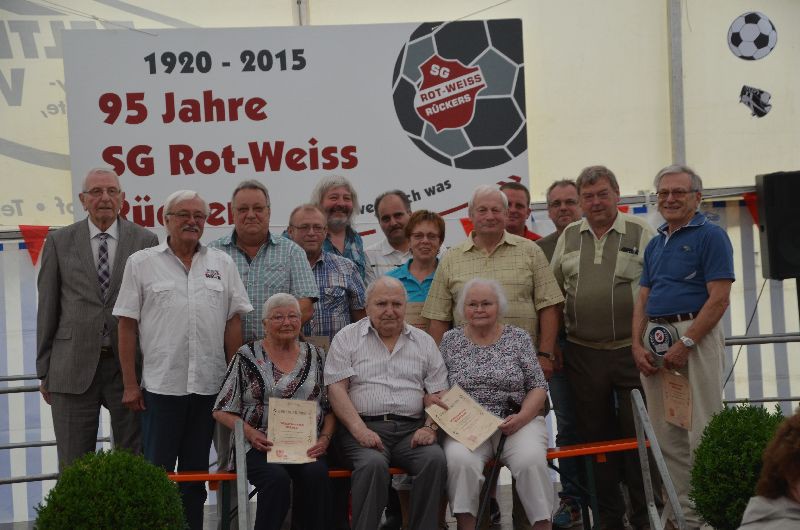 95 Jahre SG Rückers, Sportfest vom 10. - 13.07.2015