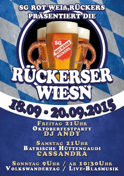 1. Rückerser Wiesn - letztes Update