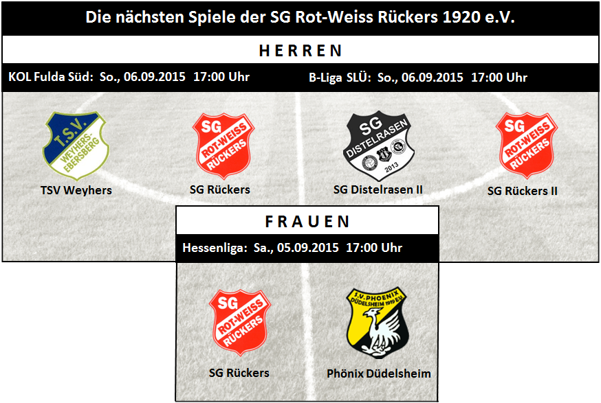 Vorschau: SGR in Weyhers, Heimauftakt der Frauen