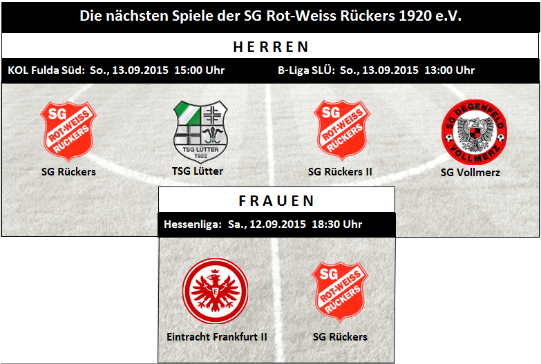 Vorschau: B-Liga Spitzenspiel in Rückers