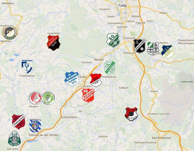 Klasseneinteilungen Saison 2016/2017