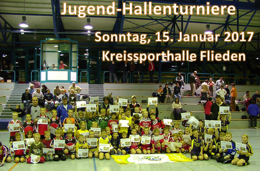 Jugend-Hallenturniere der SG Rückers am 15.01.2017