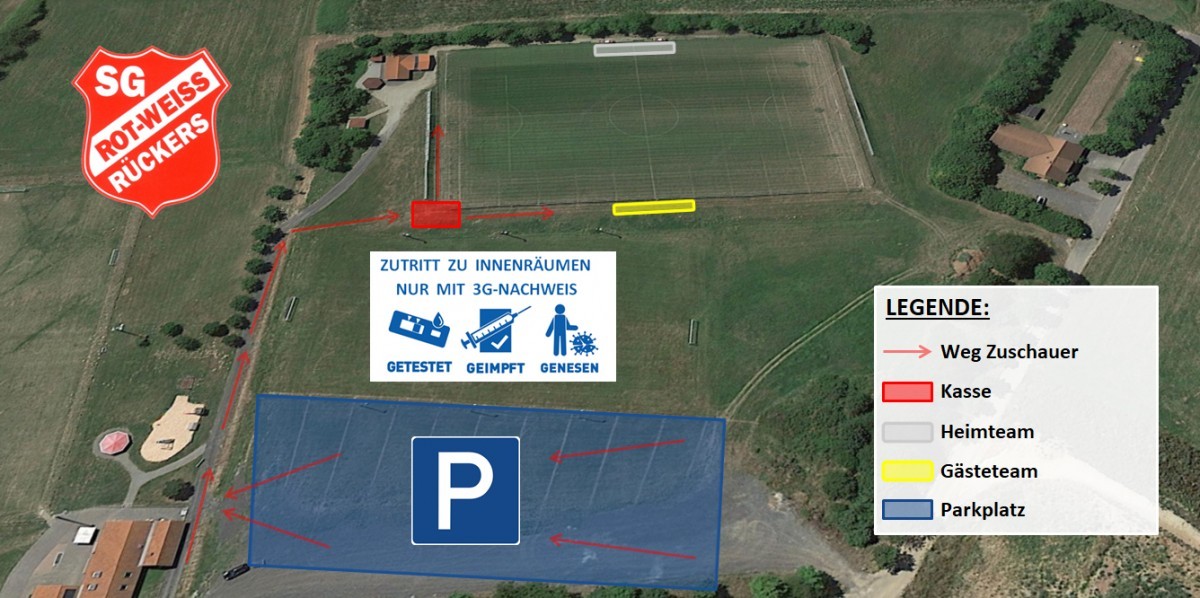 Hygienekonzept der SG Rot-Weiss Rückers - Stand: September 2021