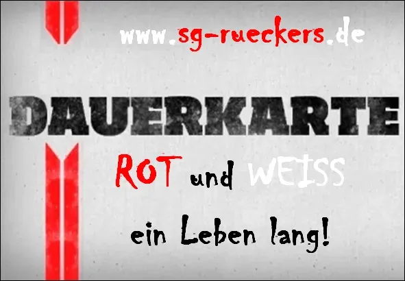 Dauerkarte SG Rückers für die Saison 2024/2025