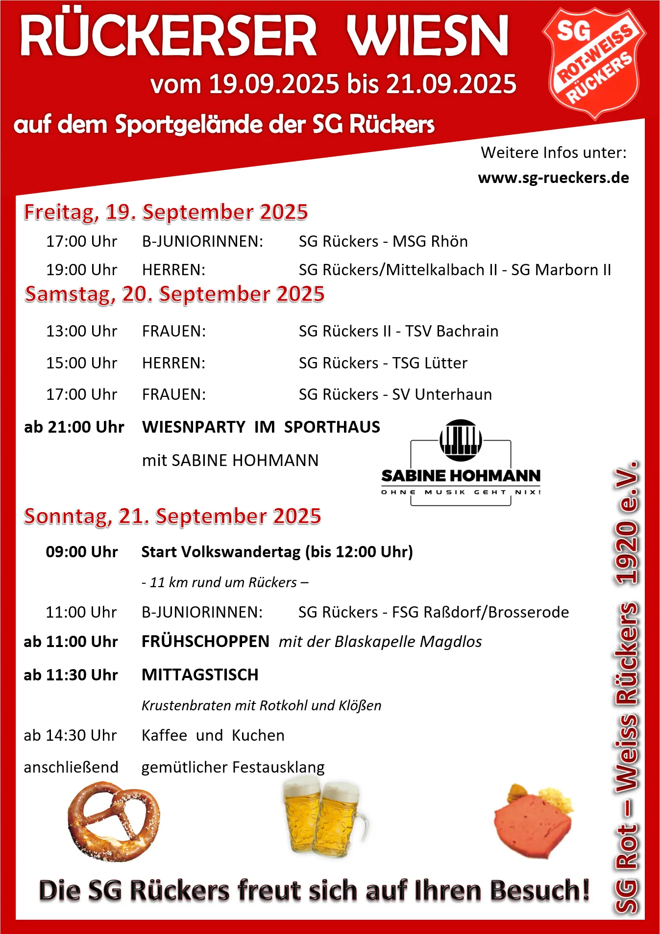 RÜCKERSER WIESN 2025 vom 19.09.2025 - 21.09.2025