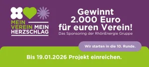 RhönEnergie-Voting 2026: 2.000 € für neue Flutlichtmasten am Trainingsplatz