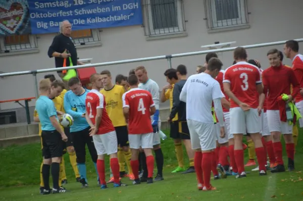 SV Schweben I vs. SG Rückers I (2017/2018)