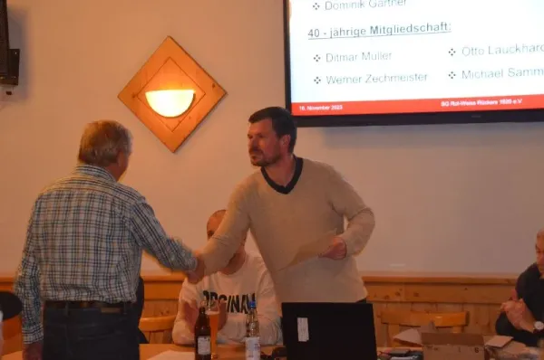 SGR-Jahreshauptversammlung 2023