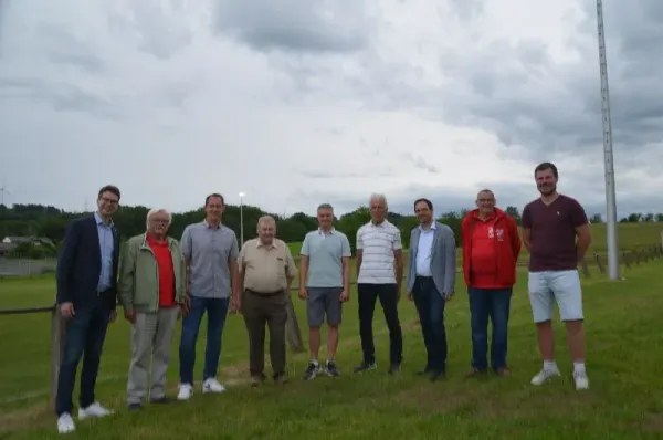 Offizeielle Flutlichtübergabe am 26.05.2024