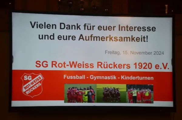 SGR-Jahreshauptversammlung 2024