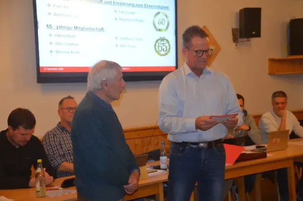 SGR Jahreshauptversammlung 2025