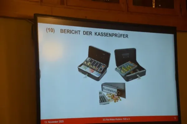 SGR Jahreshauptversammlung 2025