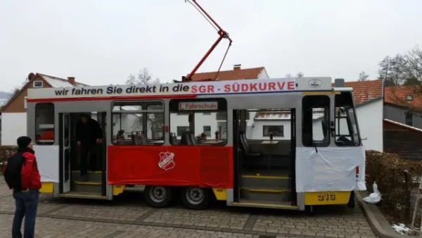 Straßenbahneinweihung